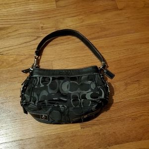 Black Coach handbag